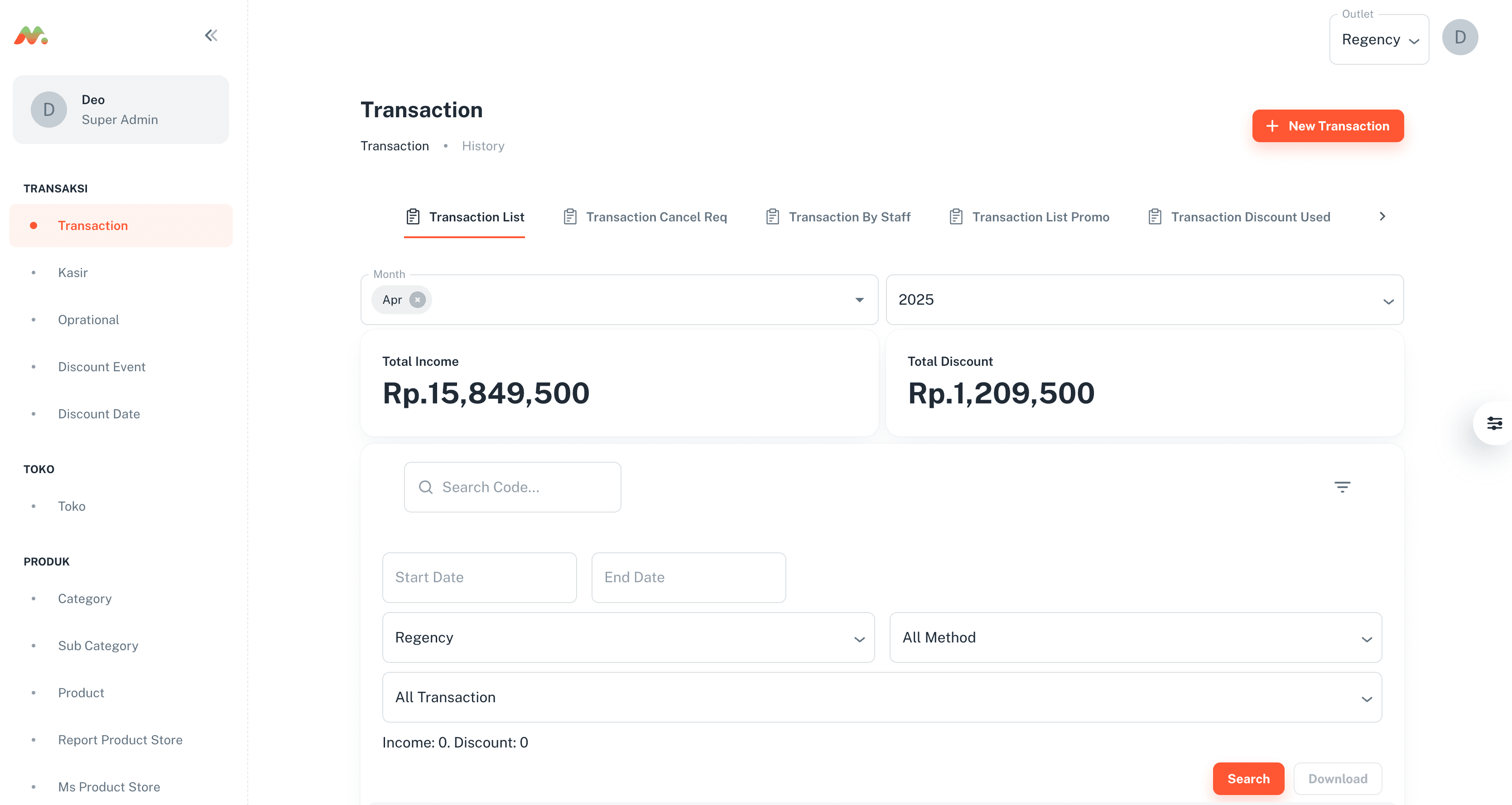 Point Of Sales System preview